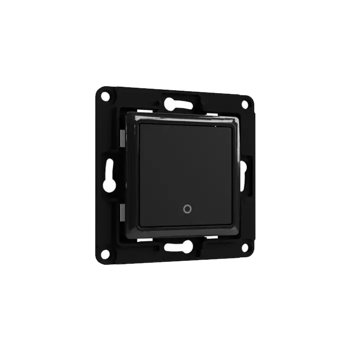 Le Shelly Wall Switch with 1 Button est un interrupteur intelligent au design moderne, permettant de contrôler vos appareils via Wi-Fi.