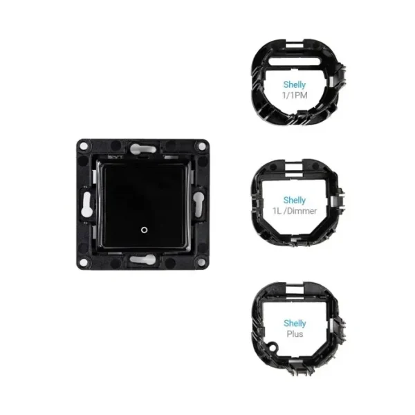 Le Shelly Wall Switch with 1 Button est un interrupteur intelligent au design moderne, permettant de contrôler vos appareils via Wi-Fi.