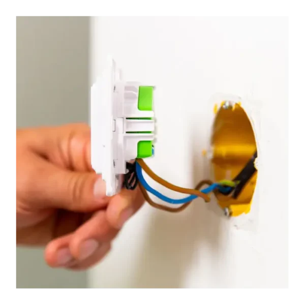 Le Shelly Wall Switch with 1 Button est un interrupteur intelligent au design moderne, permettant de contrôler vos appareils via Wi-Fi.