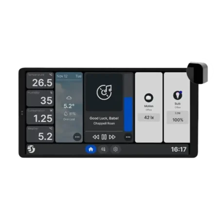 Le Shelly Wall Display X2 est un écran tactile intelligent pour contrôler vos appareils Shelly, avec une interface personnalisable.