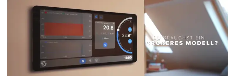 Le Shelly Wall Display X2 est un écran tactile intelligent pour contrôler vos appareils Shelly, avec une interface personnalisable.