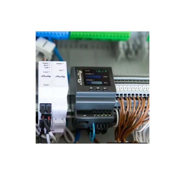 Le Shelly Pro Dual Cover / Shutter PM est un relais intelligent pour automatiser les volets et stores via Wi-Fi et LAN.