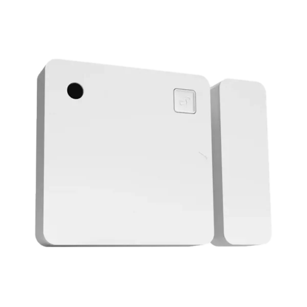 Le Shelly BLU Door/Window est un capteur intelligent sans fil qui surveille l'ouverture des portes et fenêtres, garantissant une sécurité optimale pour votre maison.