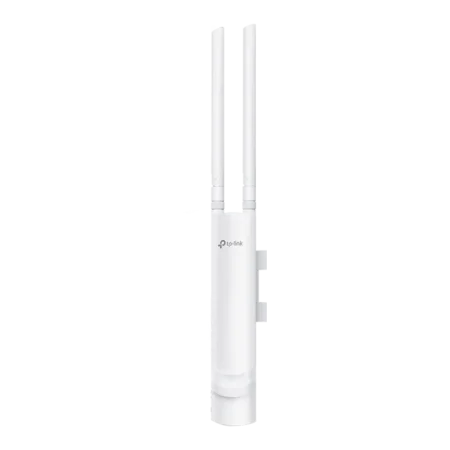Le Point d'accès WiFi Mesh AC1200 MU-MIMO Gigabit Extérieur 212link 2 offre une couverture Wi-Fi robuste et rapide pour les espaces extérieurs, avec une protection IP65 contre la poussière et l'eau, idéal pour les environnements exigeants.