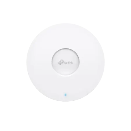 Le point d'accès plafonnier WiFi 6 AX1800 bi-bande 212link 1 offre une couverture Wi-Fi optimale avec des vitesses allant jusqu'à 1800 Mbps, en utilisant les bandes 2,4 GHz et 5 GHz pour une performance améliorée dans les environnements à forte densité de connexion.