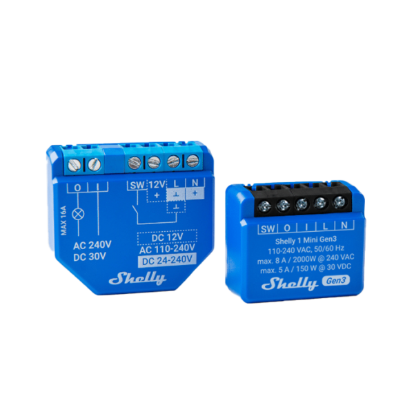 Le Shelly 1 Mini Gen3 212link est un interrupteur intelligent compact et puissant qui permet de contrôler les appareils électriques via une application mobile, tout en étant compatible avec divers assistants vocaux et systèmes domotiques.