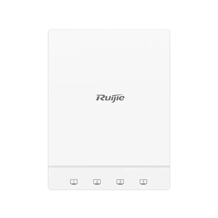 Le RG-AP180 est un point d'accès mural Wi-Fi 6 bi-bande offrant une vitesse allant jusqu'à 1,775 Gbps. Idéal pour une connectivité rapide et stable dans les espaces intérieurs.