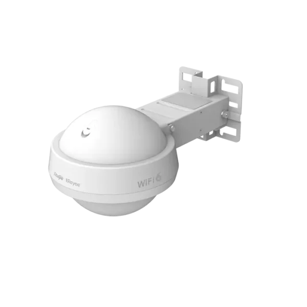 Le RG-RAP6262 est un point d'accès omnidirectionnel extérieur haute performance offrant une connectivité Wi-Fi 6 AX3000. Conçu pour les environnements exigeants, il assure une couverture étendue, une connexion stable et une installation facile grâce à son alimentation PoE.