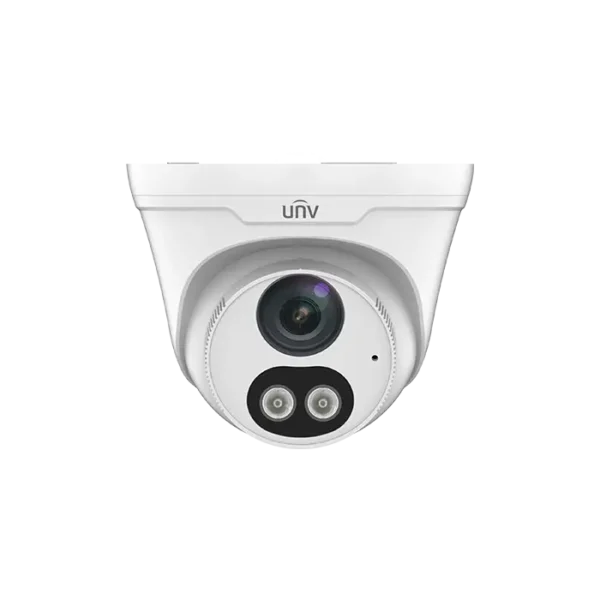 La IPC3614LE-ADF28(40)KC-WL est une caméra réseau 4MP ColorHunter à double éclairage fixe en forme de tourelle. Elle offre une vision en couleur 24/7 grâce à son éclairage intelligent et une excellente performance en basse luminosité, idéale pour la surveillance intérieure et extérieure.