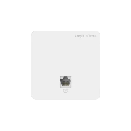 Le RG-RAP1200(F) de Reyee est un point d'accès Wi-Fi 5 offrant une vitesse allant jusqu'à 1267 Mbps. Conçu pour un montage mural, il garantit une couverture réseau optimale et une connexion stable, idéal pour les entreprises et les espaces publics.