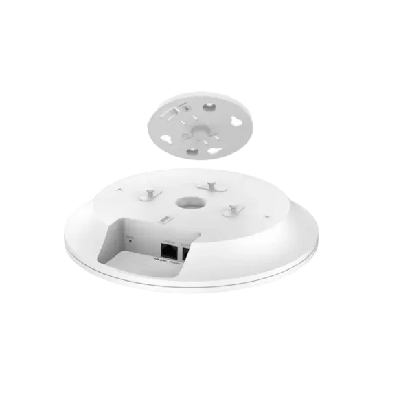 Le RG-RAP2266 est un point d'accès Wi-Fi 6 AX3000 conçu pour un montage au plafond. Offrant des performances élevées avec une connectivité stable et rapide, il est idéal pour les environnements professionnels et domestiques nécessitant une couverture réseau optimale.