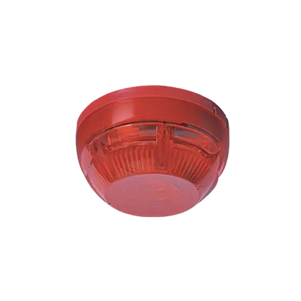 Le flasher d'alarme incendie rouge TFS-3193R assure une alerte visuelle intense et fiable.