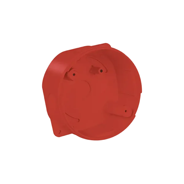 La base TFA-0130R permet une installation rapide et fiable des détecteurs incendie grâce à sa conception profonde et sa couleur rouge.