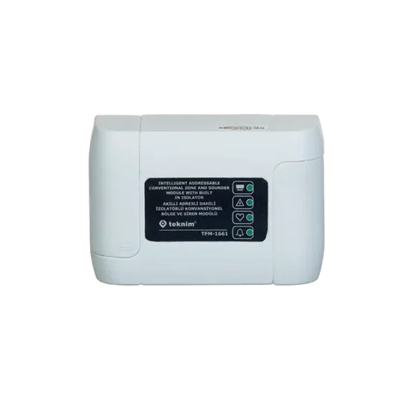 Le TFM-1661 assure une gestion optimale des alertes incendie grâce à sa technologie adressable et son isolateur intégré.