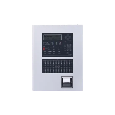 Le panneau TFP-2132 combine un design moderne, un indicateur LED et une imprimante thermique pour une gestion efficace des risques incendie.