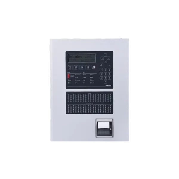 Le panneau TFP-2132 combine un design moderne, un indicateur LED et une imprimante thermique pour une gestion efficace des risques incendie.