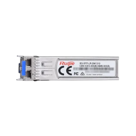 Module SFP+ 10G XG-SFP-LR-SM1310, 1310 nm, portée 10 km sur fibre SMF, connecteur LC duplex, standard 10GBASE-LR.