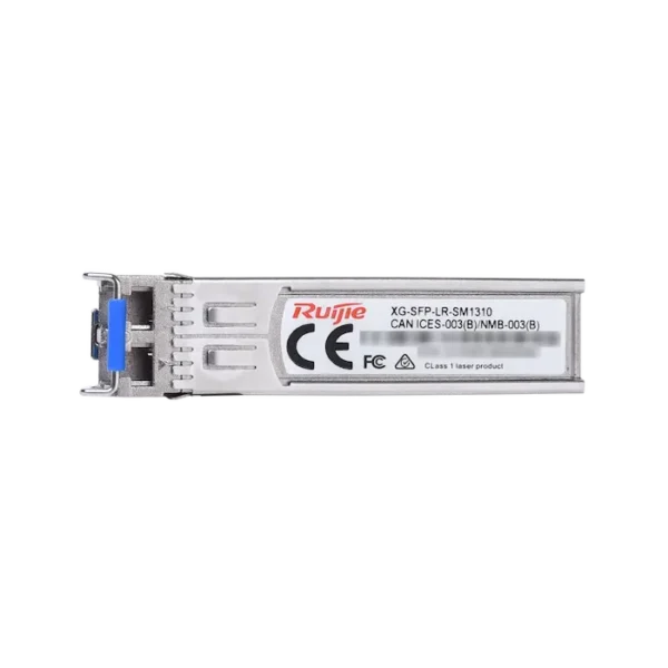 Module SFP+ 10G XG-SFP-LR-SM1310, 1310 nm, portée 10 km sur fibre SMF, connecteur LC duplex, standard 10GBASE-LR.