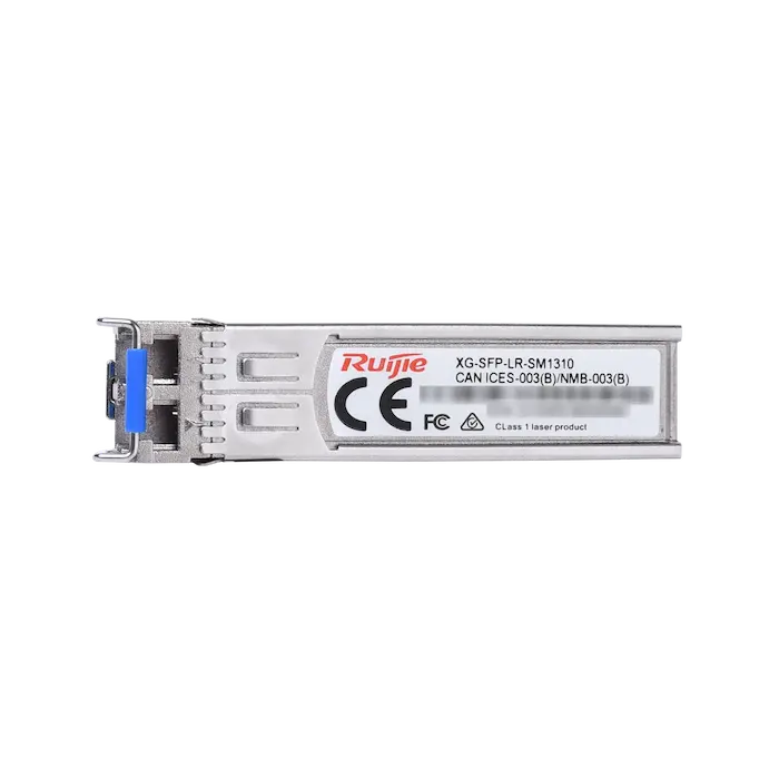 Module SFP+ 10G XG-SFP-LR-SM1310, 1310 nm, portée 10 km sur fibre SMF, connecteur LC duplex, standard 10GBASE-LR.