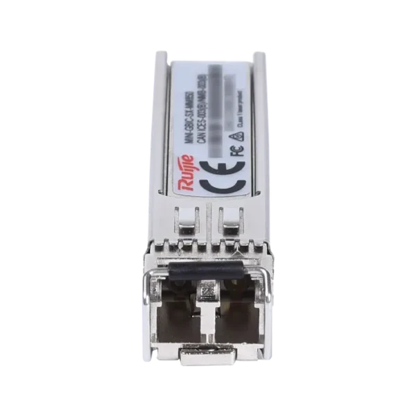Module SFP MINI-GBIC-SX-MM850 à 850 nm pour liaisons fibre multimode jusqu’à 550 m, avec interface LC duplex.