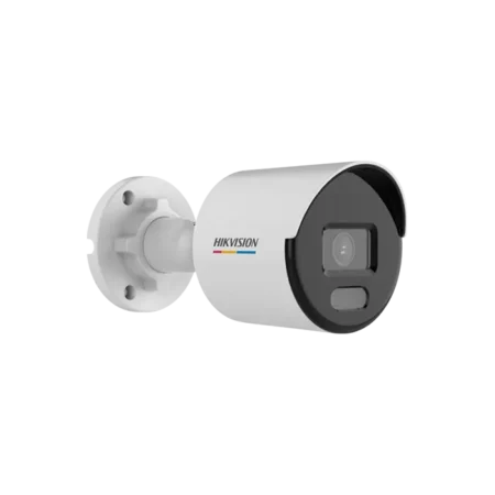 Caméra bullet Hikvision DS-2CD1067G2-L(UF) 6 MP avec lumière hybride et microphone intégré.