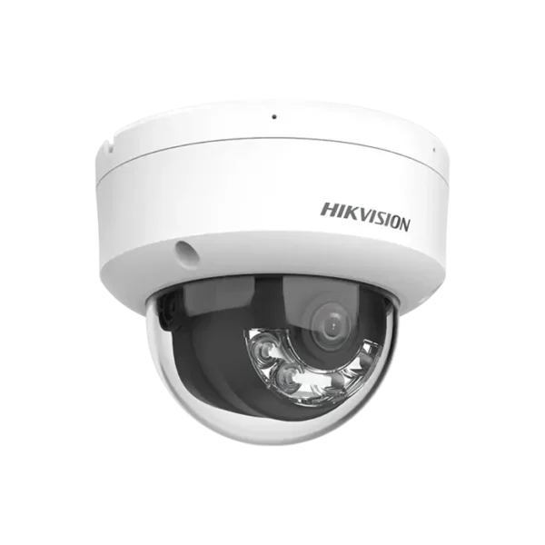 Caméra IP mini dôme DS-2CD1123G2-LIU(F) avec micro, infrarouge et technologie AcuSense.