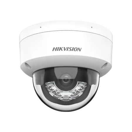 Caméra IP fixe DS-2CD1183G2-LIU(F) avec 8 MP, éclairage LED intelligent et détection avancée.