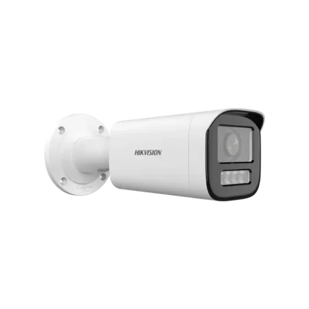 Caméra de surveillance IP bullet 4 MP DS-2CD1643G2-LIZ(S)U avec objectif varifocal motorisé et double éclairage.
