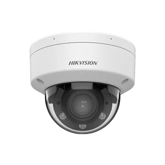Caméra de surveillance IP 6 MP DS-2CD1763G2-LIZ(S)U avec vision de nuit couleur, zoom motorisé et détection intelligente.