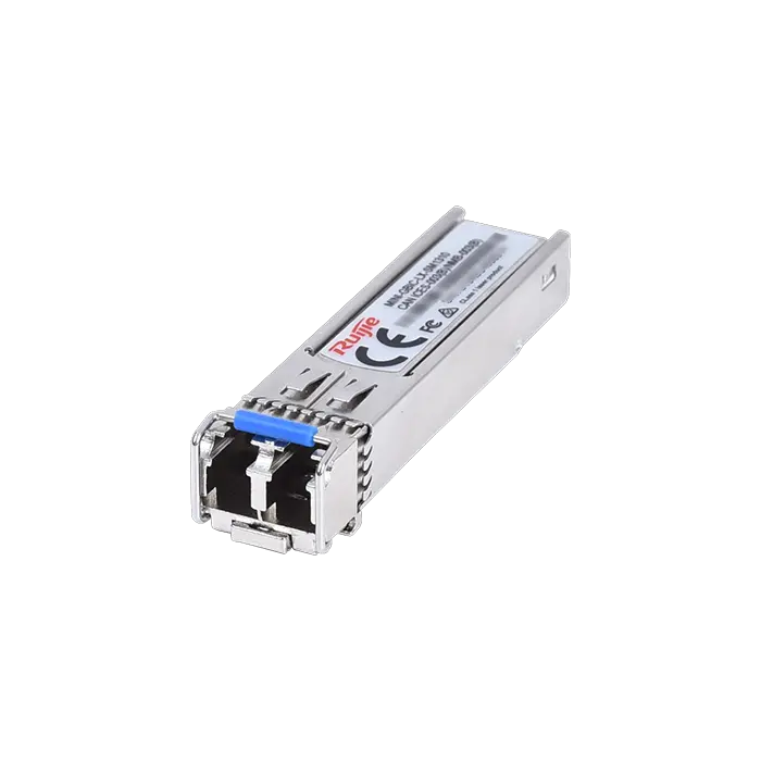 Module SFP MINI-GBIC-LX-SM1310 1000BASE-LX avec port LC duplex pour fibre optique monomode, distance 10 km.