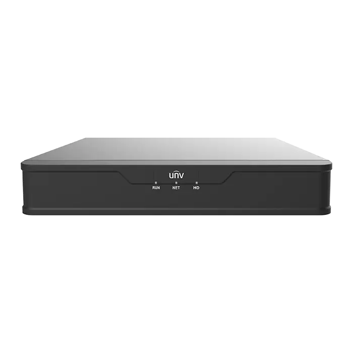 Enregistreur NVR PoE NVR301-S3-P avec 4 ou 8 canaux, support disque dur et alimentation réseau intégrée.