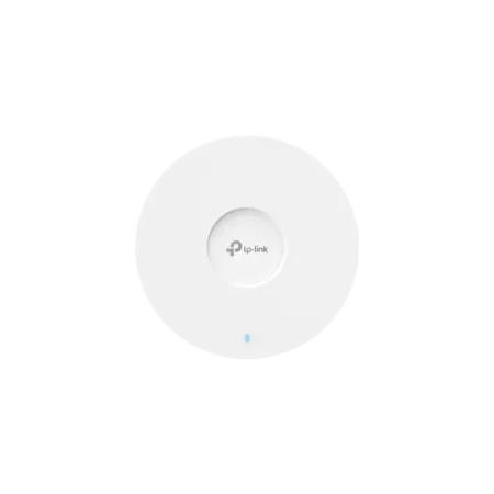 Image d’un point d'accès WiFi 6 AX3000 au format plafonnier, conçu pour fournir un réseau sans fil haute performance avec large couverture.