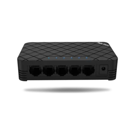Switch non géré RG-ES05 5 ports Fast Ethernet compact et silencieux
