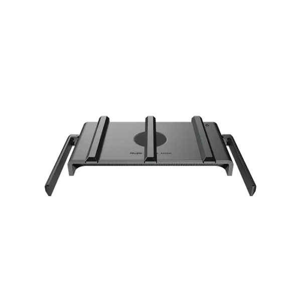 Vue du routeur Wi-Fi RG-EW3000GX PRO équipé de 4 antennes externes et de ports Gigabit, conçu pour offrir des performances Wi-Fi 6 haute vitesse.