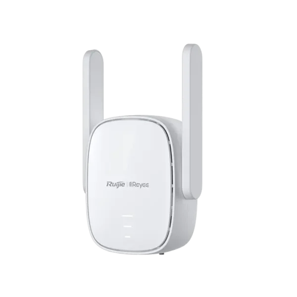Routeur RG-EW300R avec 4 antennes externes et débit jusqu’à 300 Mbps pour réseau domestique basique.