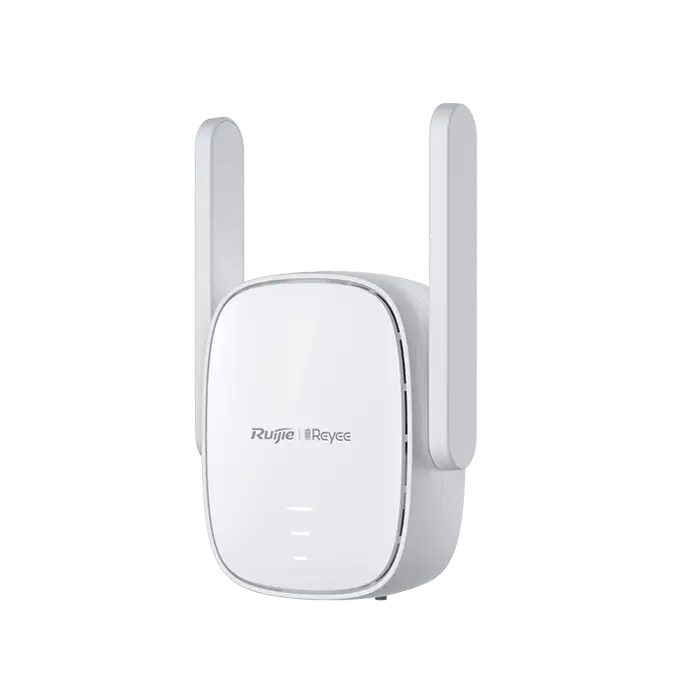 Routeur RG-EW300R avec 4 antennes externes et débit jusqu’à 300 Mbps pour réseau domestique basique.