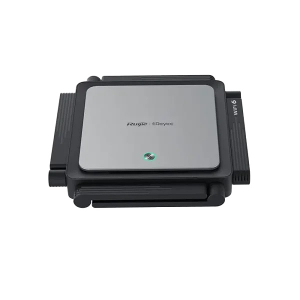 Routeur RG-EW3200GX PRO Wi-Fi 6 AX3200 double bande avec 4 antennes, idéal pour les réseaux domestiques et professionnels.