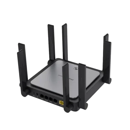 Routeur RG-EW3200GX PRO Wi-Fi 6 AX3200 double bande avec 4 antennes, idéal pour les réseaux domestiques et professionnels.
