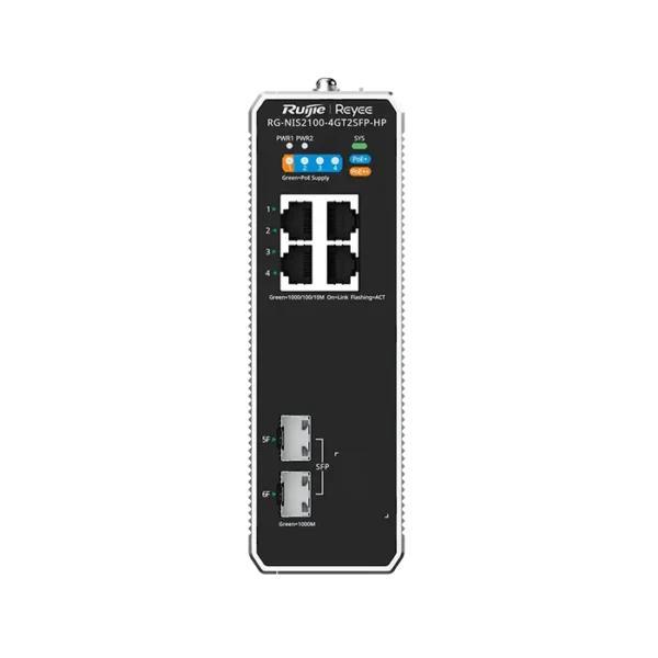 Switch industriel PoE++ RG-NIS2100-4GT2SFP-HP