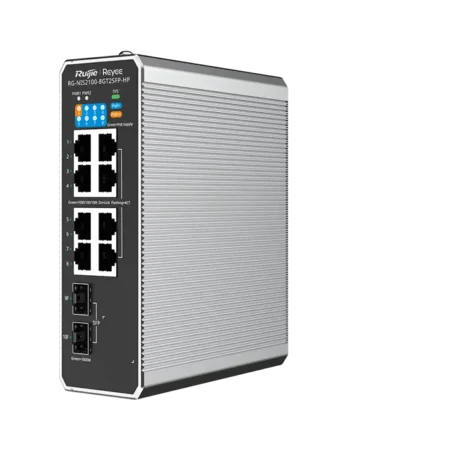 Switch industriel PoE+ RG‑NIS3100‑8GT4SFP‑HP
