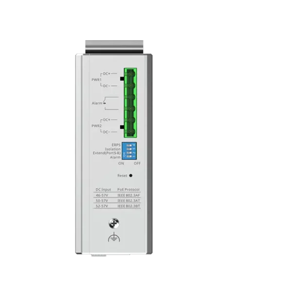 Switch industriel PoE+ RG‑NIS3100‑8GT4SFP‑HP