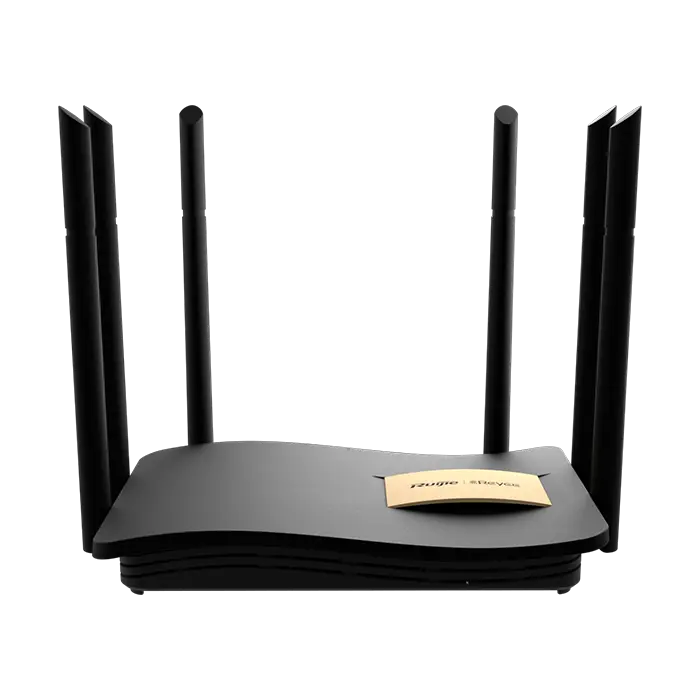 Ruijie Reyee RG‑EW1200 routeur Wi‑Fi 5 AC1200 dual‑band avec 4 antennes externes pour maisons et petites entreprises