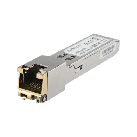 Module GLC-TE compatible Cisco pour réseaux Gigabit Ethernet sur câble cuivre RJ45.