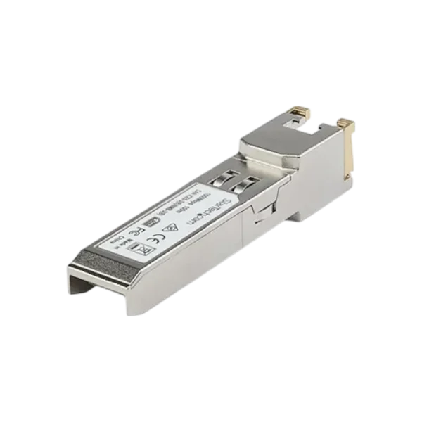 Module GLC-TE compatible Cisco pour réseaux Gigabit Ethernet sur câble cuivre RJ45.