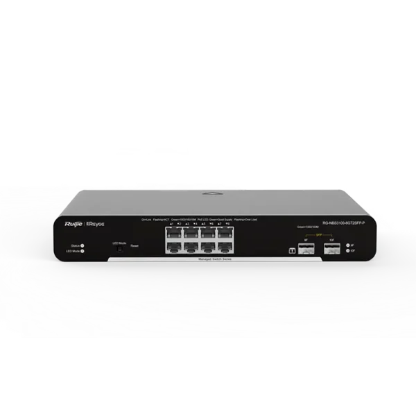 Switch PoE RG-NBS3100-8GT2SFP-P