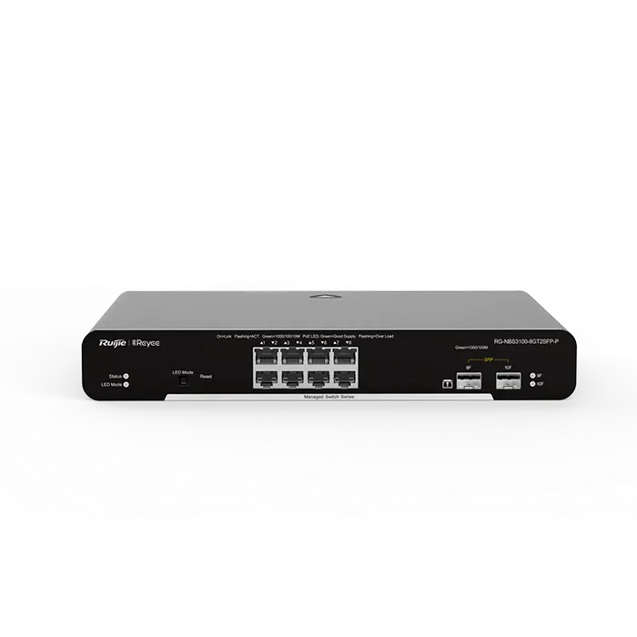 Switch PoE RG-NBS3100-8GT2SFP-P