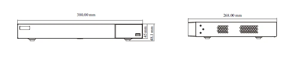 NVR TVT TD‑3116H2‑B2‑B