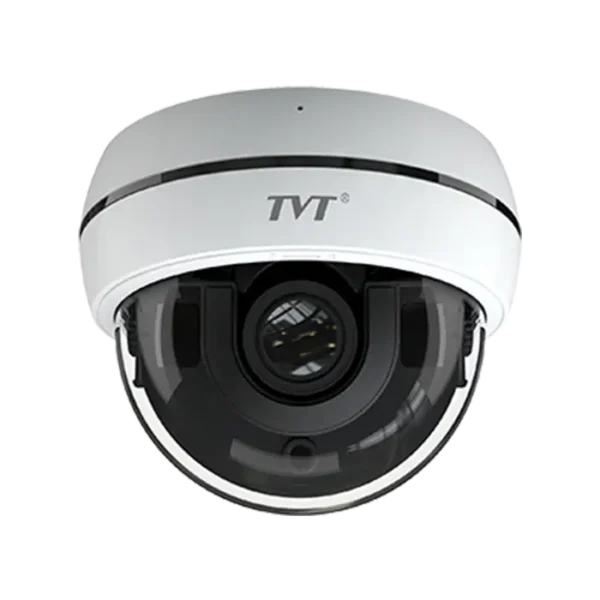 Caméra réseau TD-9542E3B PTZ dôme 4 MP avec zoom optique, IR 100 m et boîtier IP66 pour vidéosurveillance extérieure.