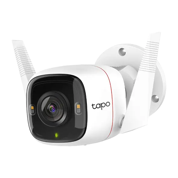 Caméra de sécurité extérieure Tapo C320WS avec vision nocturne couleur