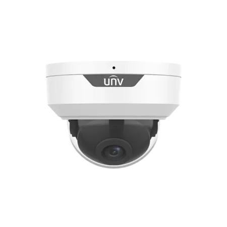 Caméra dôme de surveillance 5MP avec technologie LightHunter, vision nocturne IR 30 m, boîtier métallique IP67.